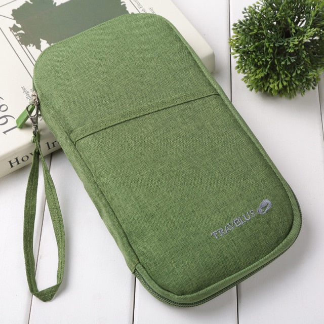 Portefeuille de Voyage Vert – vue 4 – Yokabag