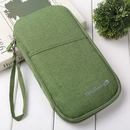 Portefeuille de Voyage Vert – vue 4 – Yokabag