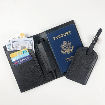 Portefeuille de Voyage & Étiquette Valise Turquoise – vue 6 – Yokabag