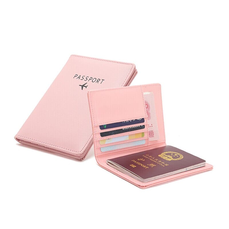 Portefeuille de Voyage pour Avion (RFID) Orange – vue 4 – Yokabag
