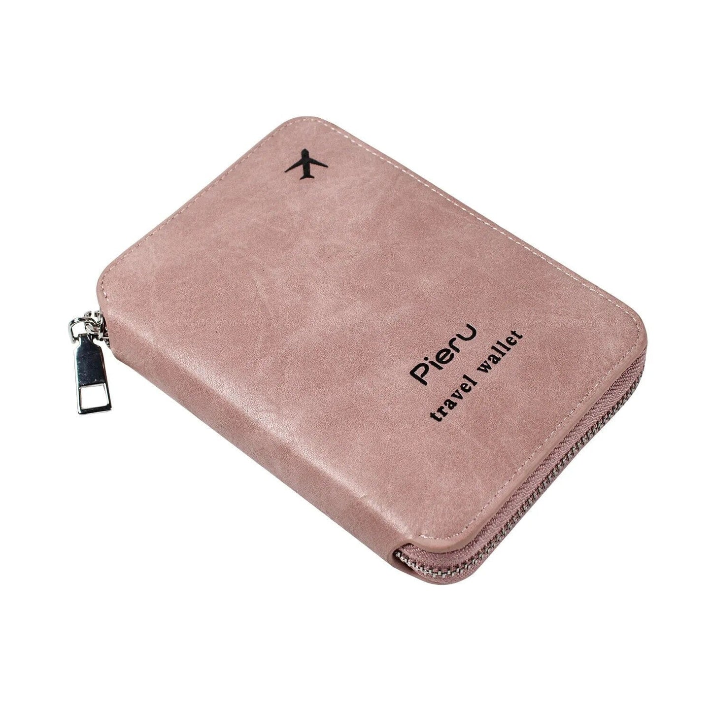 Portefeuille de Voyage Passeport Avion Multifonctionnel Camel – vue 4 – Yokabag