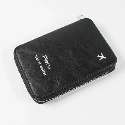 Portefeuille de Voyage Passeport Avion Multifonctionnel Rouge – vue 6 – Yokabag