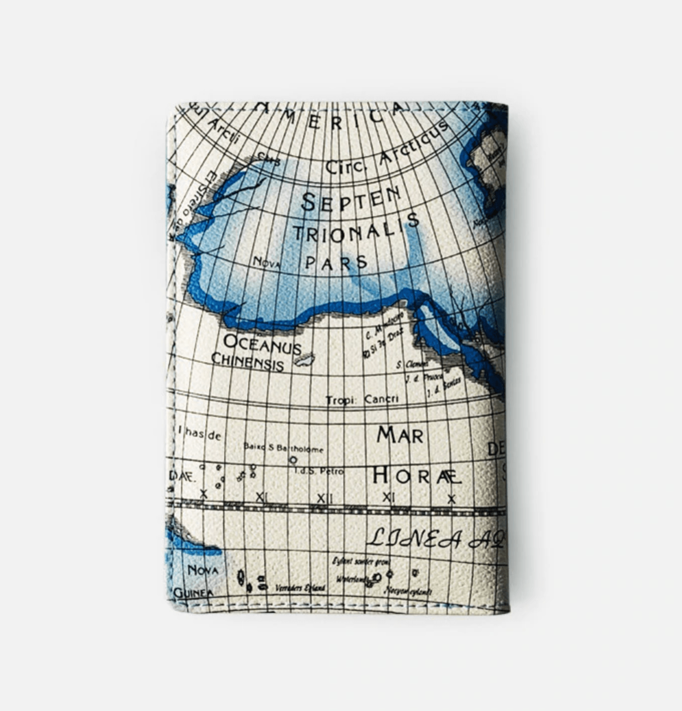 Protège-Passeport Blue Vintage Explorer – vue 2 – Yokabag