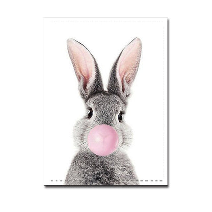 Protège-Passeport Bubble-Gum Lapin - Explorer en style
