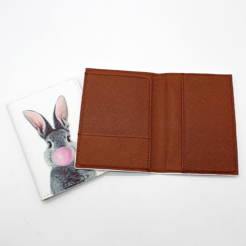 Protège-Passeport Bubble-Gum Lapin - Explorer en style – vue 2 – Yokabag
