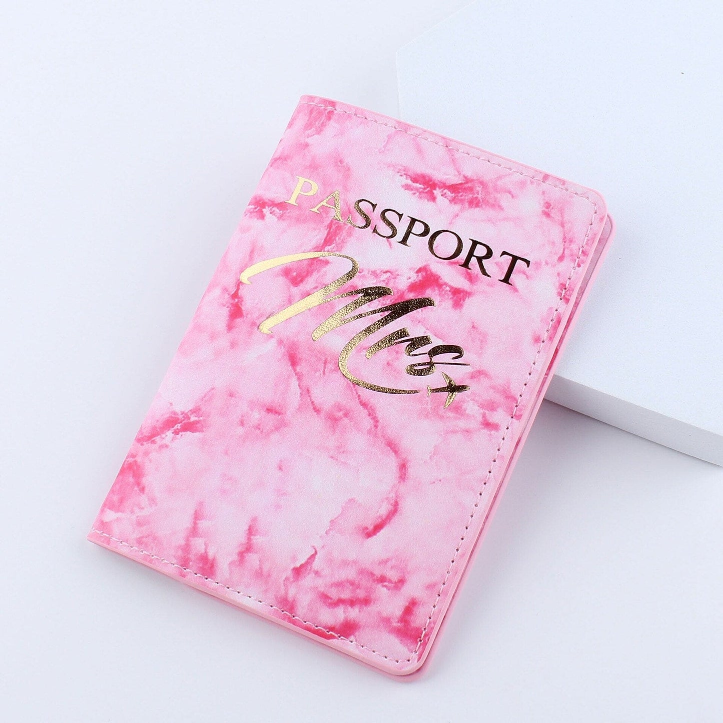 Protège-Passeport Mr And Mrs - Édition Marbrée – vue 3 – Yokabag