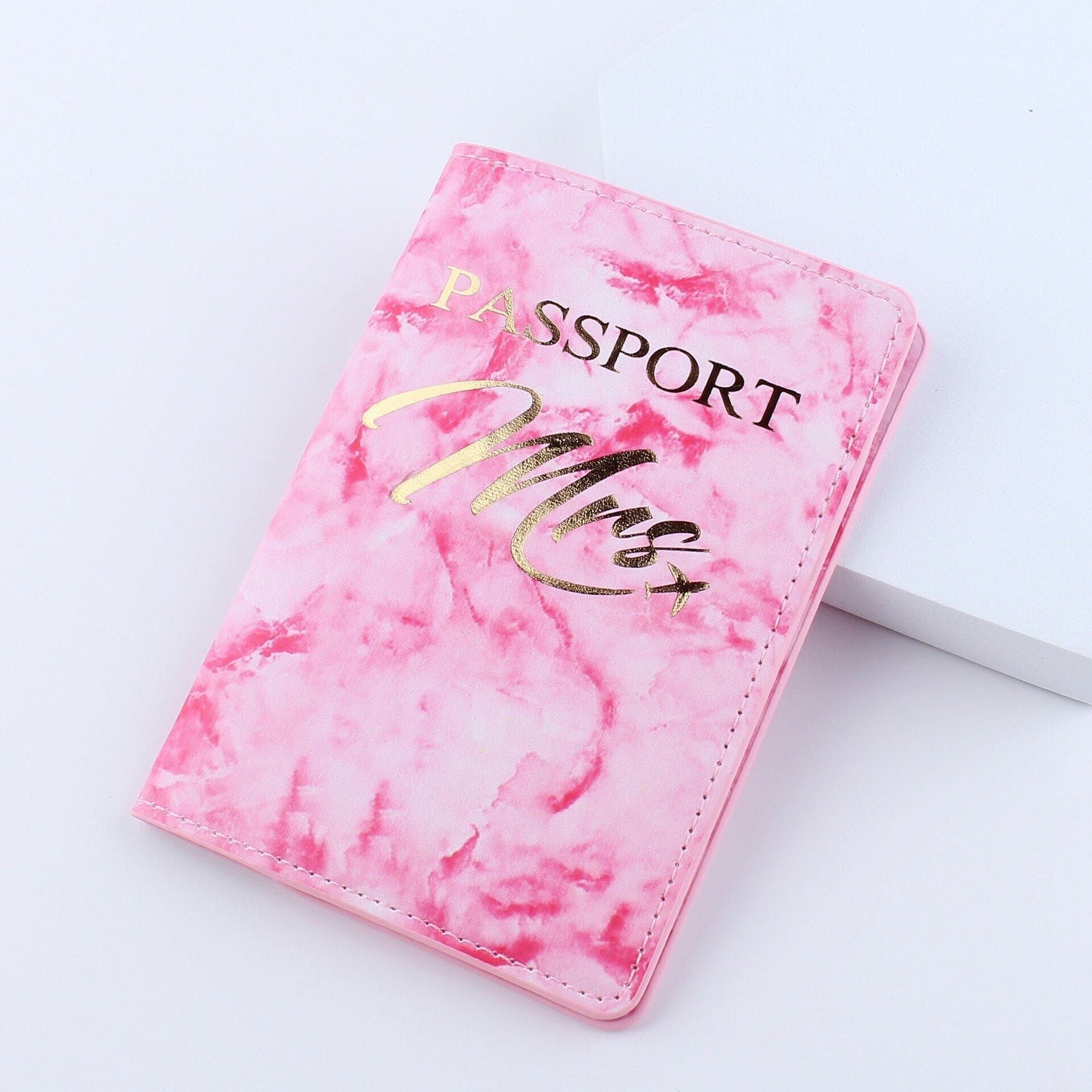 Protège-Passeport Mr And Mrs - Édition Marbrée – vue 3 – Yokabag