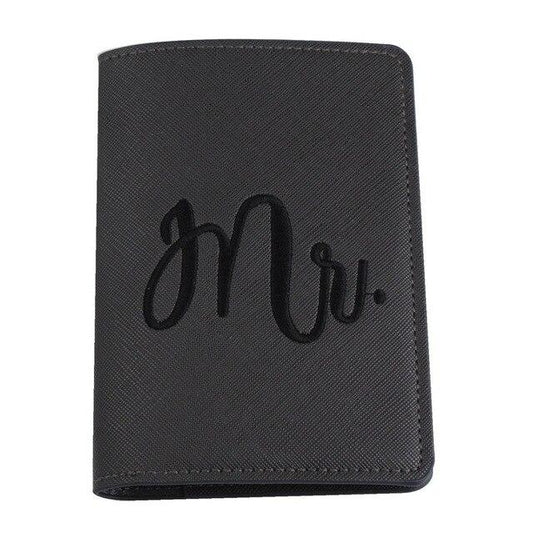 Protège Passeport Mr. (Noir) - Voyageur