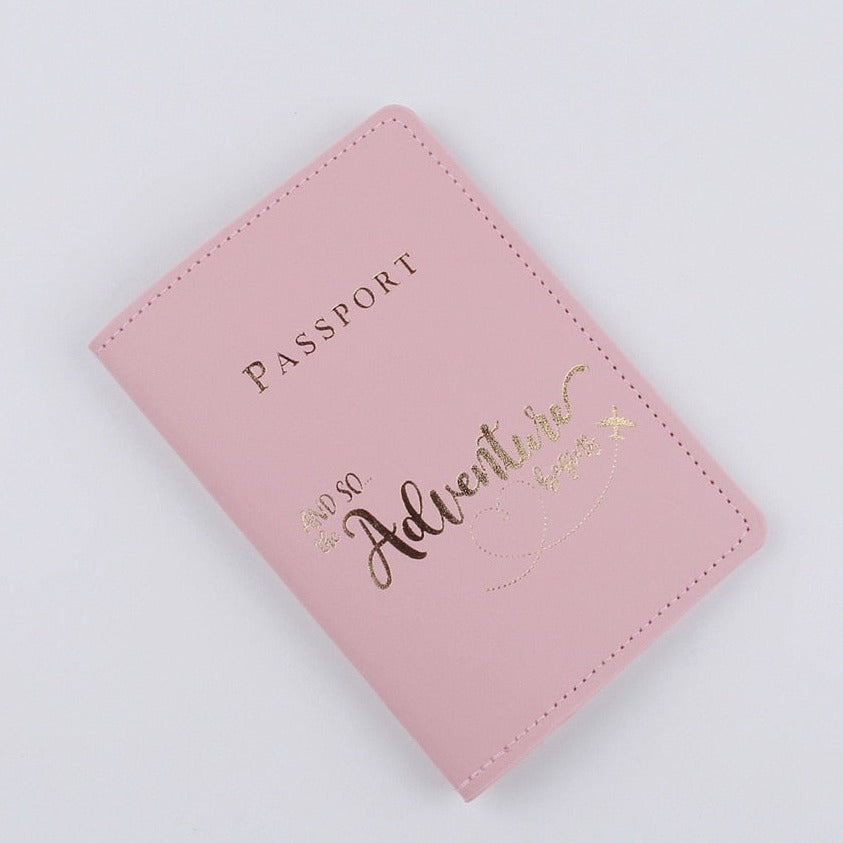 Protège-Passeport - Aventure en Vue Rose – vue 4 – Yokabag