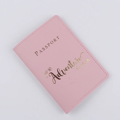 Protège-Passeport - Aventure en Vue Rose – vue 4 – Yokabag