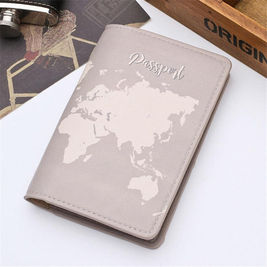 Protège-Passeport World Map - Collection Explorer – vue 2 – Yokabag