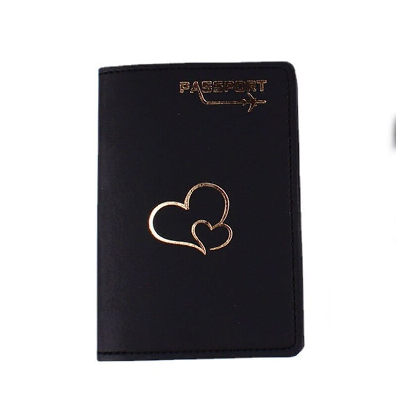 Protège-Passeports Couple - Cœurs en Voyage – vue 3 – Yokabag