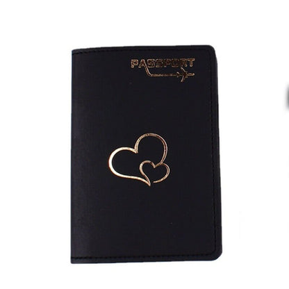 Protège-Passeports Couple - Cœurs en Voyage – vue 3 – Yokabag