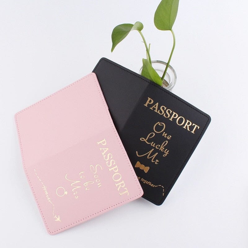 Protège-Passeport Mr Mrs- Discovering Together Forever – vue 3 – Yokabag