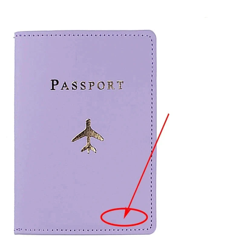 Protège-Passeport Personnalisé Avion – vue 11 – Yokabag
