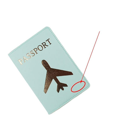 Protège-Passeport Voyage Personnalisé - Gros Avion – vue 7 – Yokabag