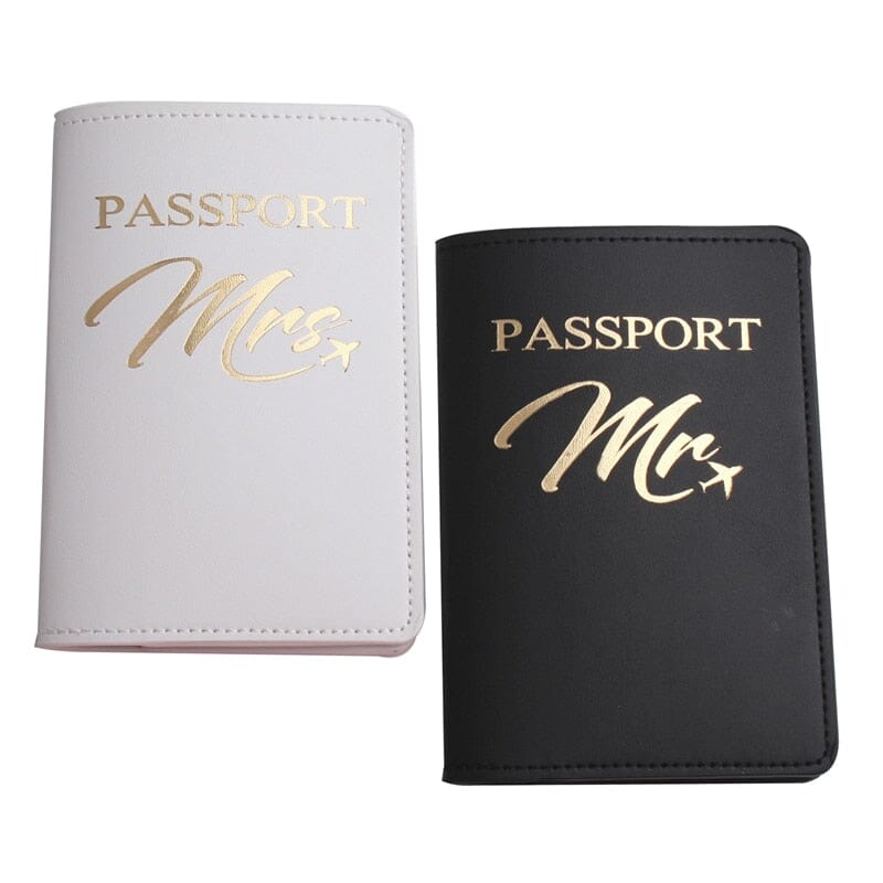 Ensemble Protège-Passeports et Étiquettes Valise Couple – vue 3 – Yokabag