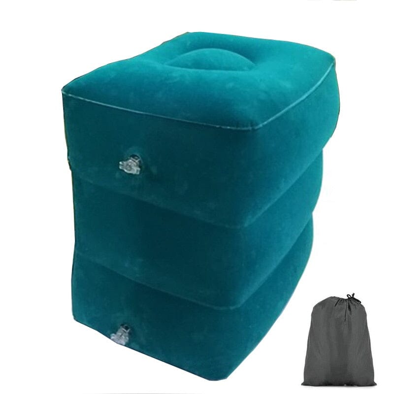 Repose-Pieds Voyage Gonflable - Coussin Avion & Voiture – vue 9 – Yokabag