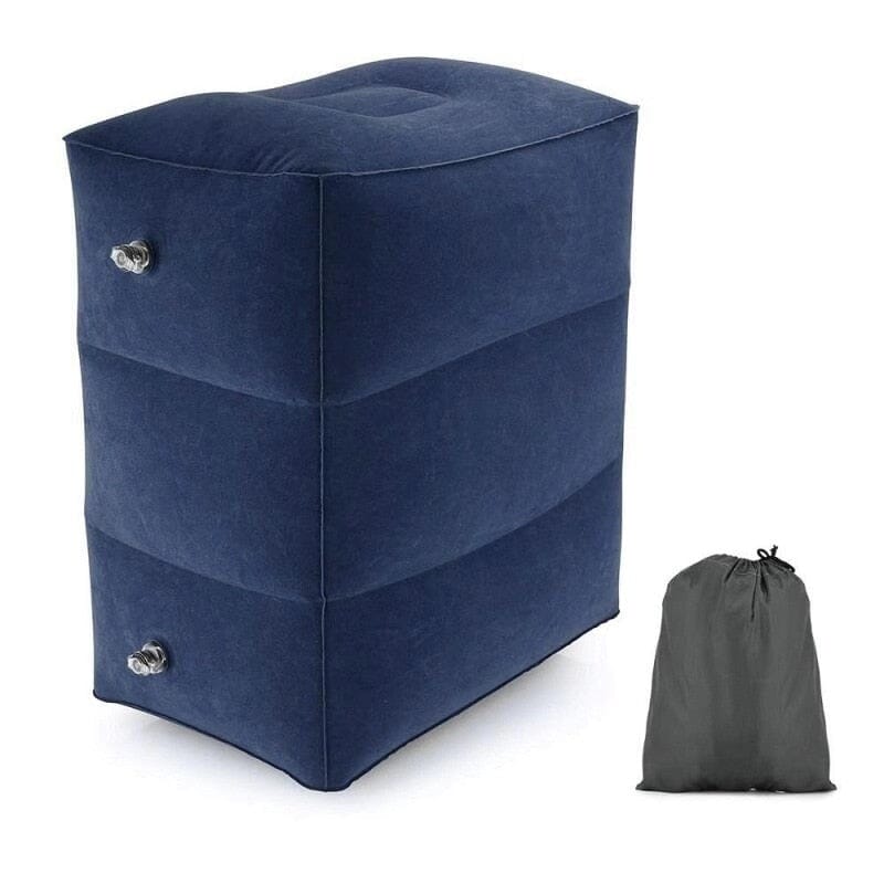 Repose-Pieds Voyage Gonflable - Coussin Avion & Voiture – vue 6 – Yokabag