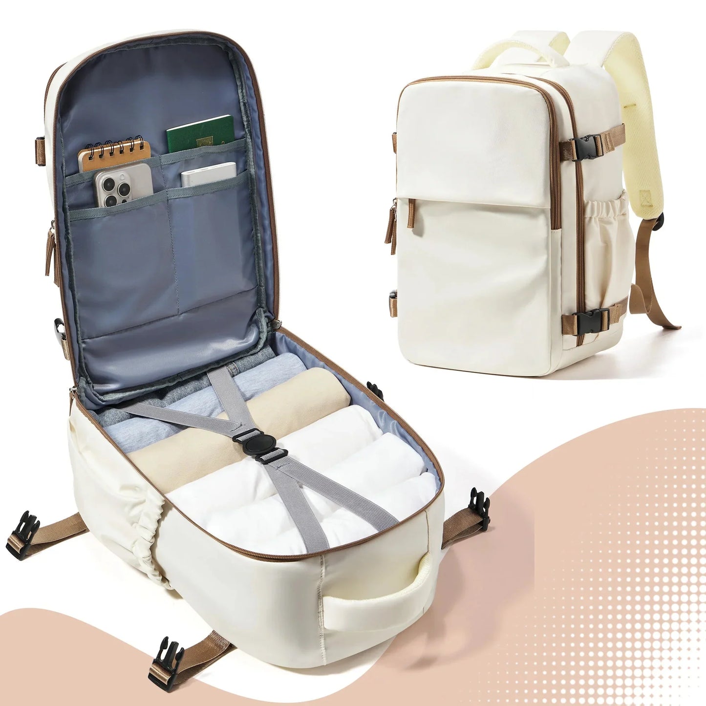 Sac à Dos de Voyage en Cabine 40x30x20 – vue 6 – Yokabag