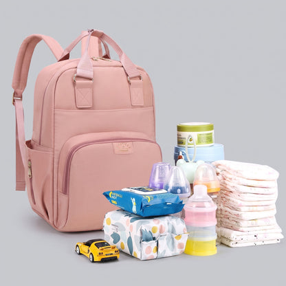 Sac à dos à langer pour bébé - Voyage Mummy Bag Noir – vue 2 – Yokabag