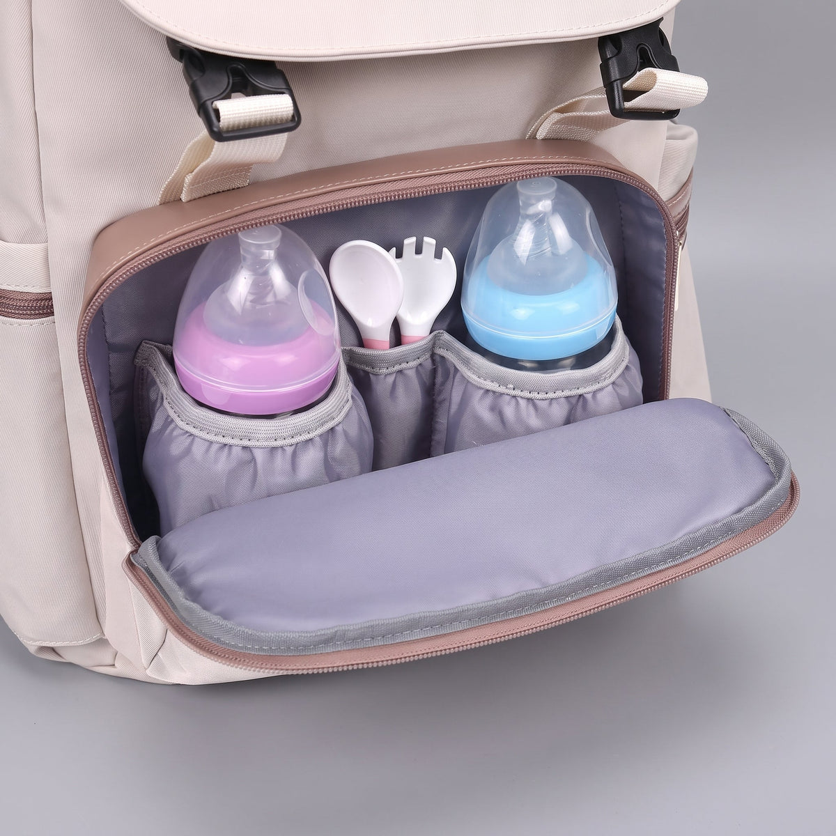 Sac à Dos à Langer Voyager Violet – vue 4 – Yokabag