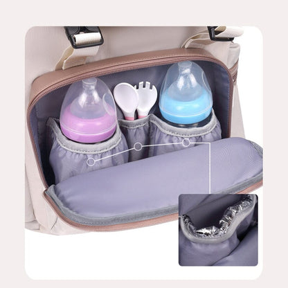 Sac à Dos à Langer Voyager Violet – vue 4 – Yokabag