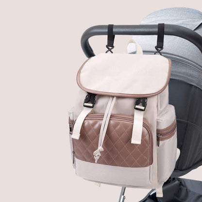Sac à Dos à Langer Voyager Noir – vue 2 – Yokabag