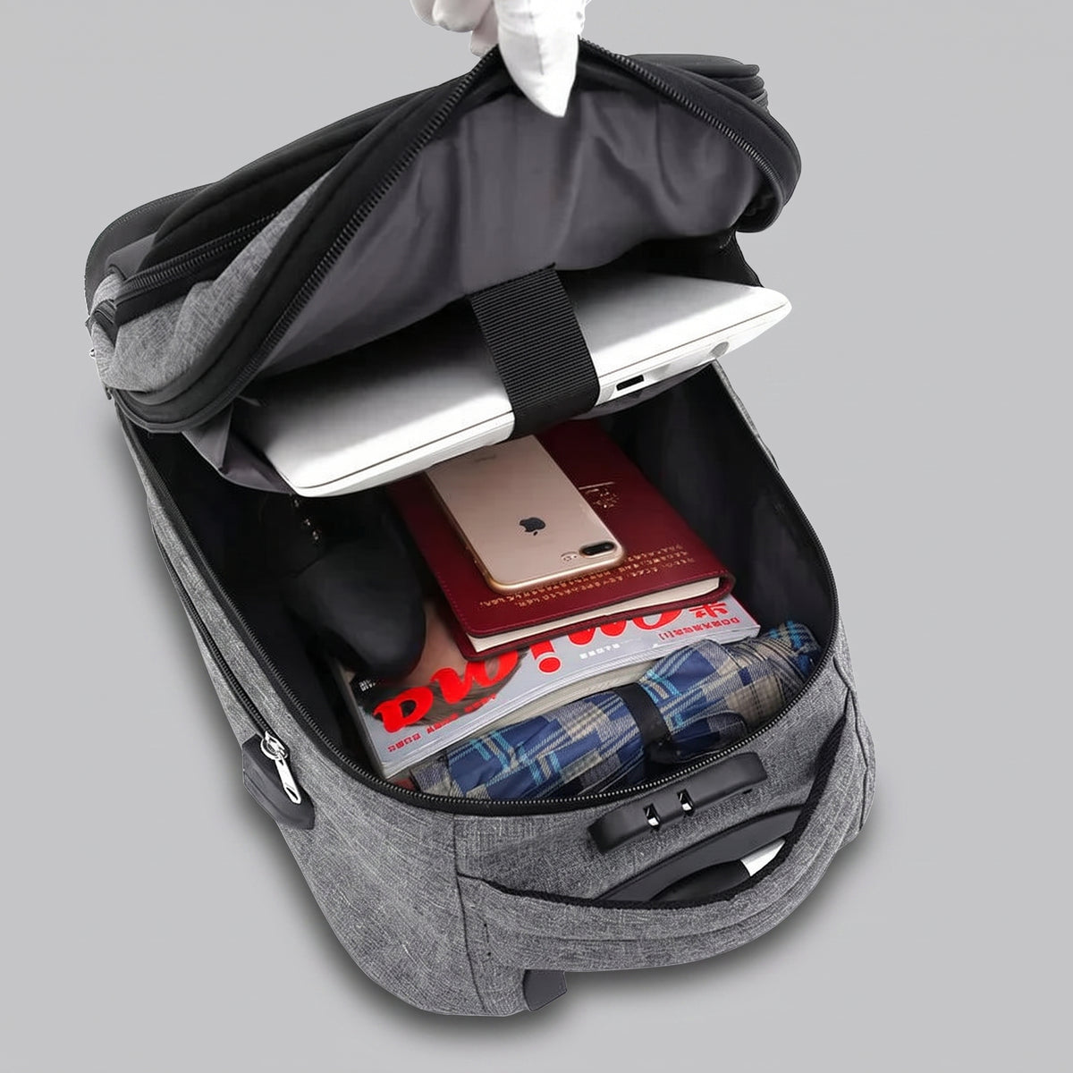 Sac à Dos à Roulettes pour Adulte en Voyage – vue 5 – Yokabag