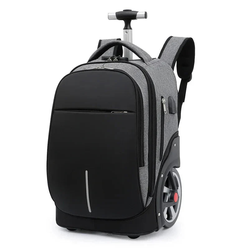 Sac à Dos à Roulettes pour Adulte en Voyage