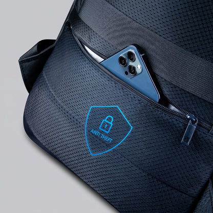 Sac à Dos Connecté (TSA) Rouge – vue 3 – Yokabag
