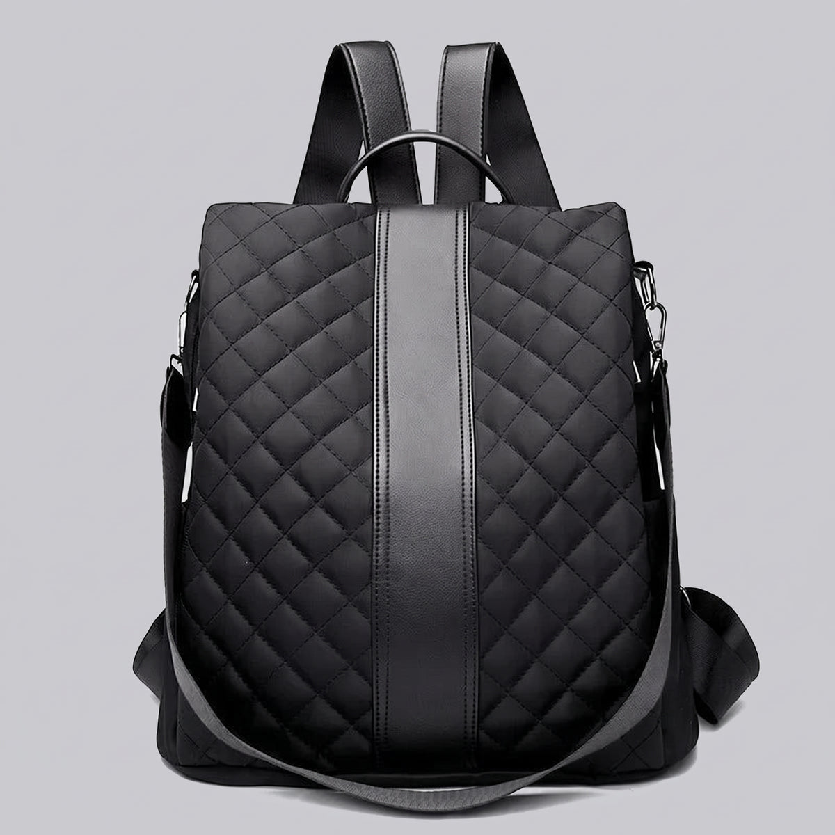 Sac à Dos Protection Renforcée Femme Gris/Beige – vue 2 – Yokabag