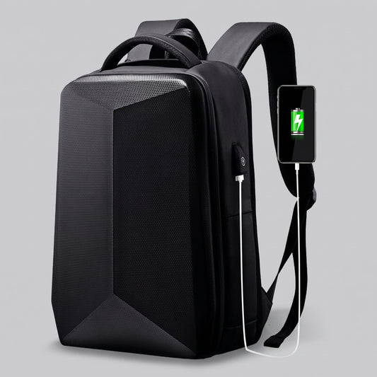 Sac à Dos Sécurisé - avec Coque Rigide et Port USB – vue 2 – Yokabag
