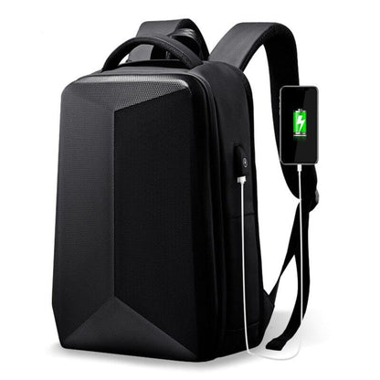 Sac à Dos Sécurisé - avec Coque Rigide et Port USB – vue 2 – Yokabag
