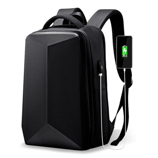 Sac à Dos Sécurisé - avec Coque Rigide et Port USB – vue 2 – Yokabag