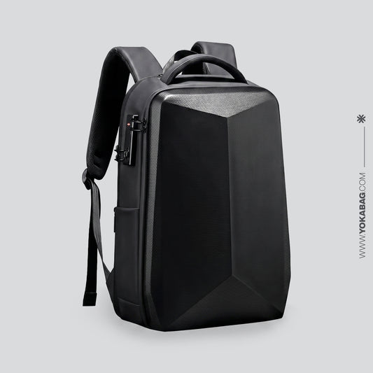 Sac à Dos Sécurisé - avec Coque Rigide et Port USB