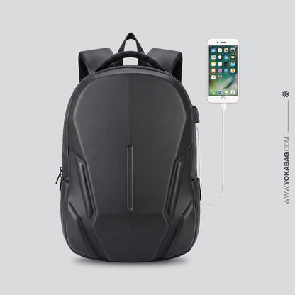 Sac à Dos Nomade Sécurisé - Rigide & Connecté (15.6 Pouces)