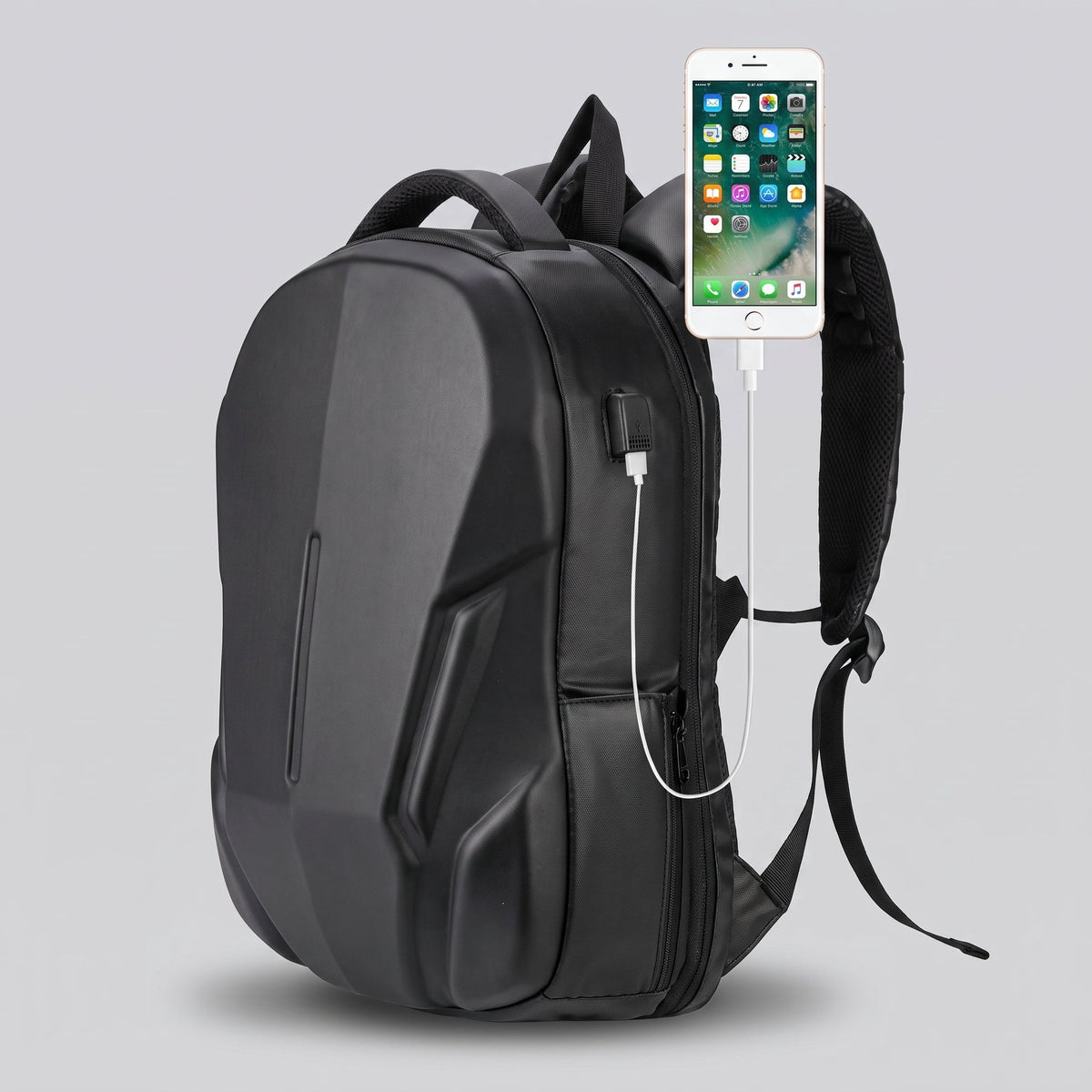 Sac à Dos Nomade Sécurisé - Rigide & Connecté (15.6 Pouces) – vue 4 – Yokabag