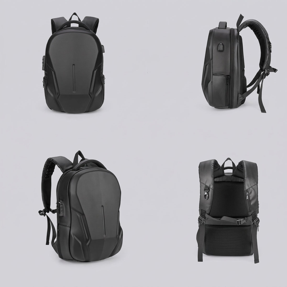 Sac à Dos Nomade Sécurisé - Rigide & Connecté (15.6 Pouces) – vue 5 – Yokabag