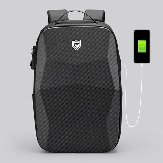 Sac à Dos Sécurisé Rigide (avec Port USB) – vue 2 – Yokabag