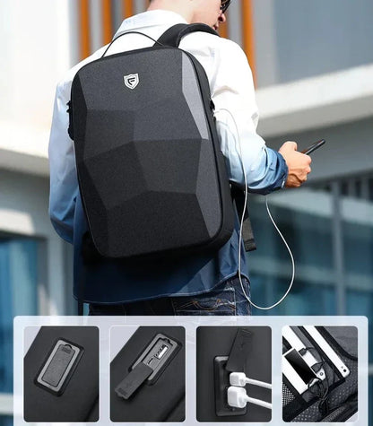 Sac à Dos Sécurisé Rigide (avec Port USB) – vue 6 – Yokabag