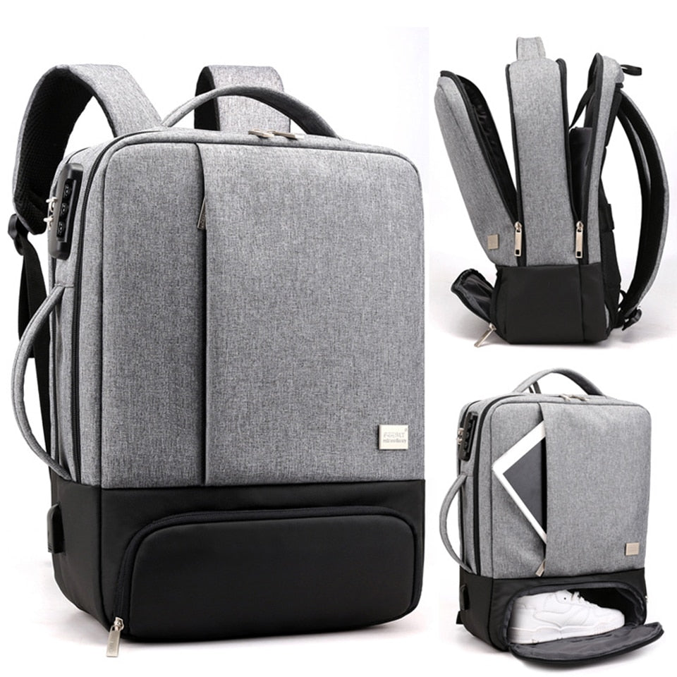 Sac à Dos Sécurisé - Travel Secure Bleu Marine – vue 2 – Yokabag