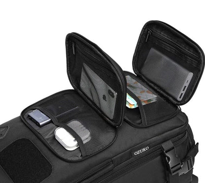 Sac à Dos Sécurisé Extensible pour Voyage Camel – vue 2 – Yokabag