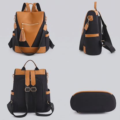 Sac à Dos Sécurisé Femme Voyage- Fermeture Dorsale – vue 6 – Yokabag