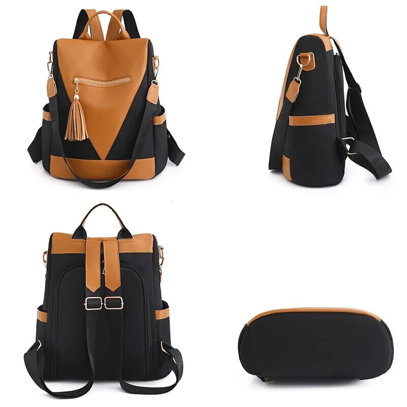 Sac à Dos Sécurisé Femme Voyage- Fermeture Dorsale – vue 6 – Yokabag