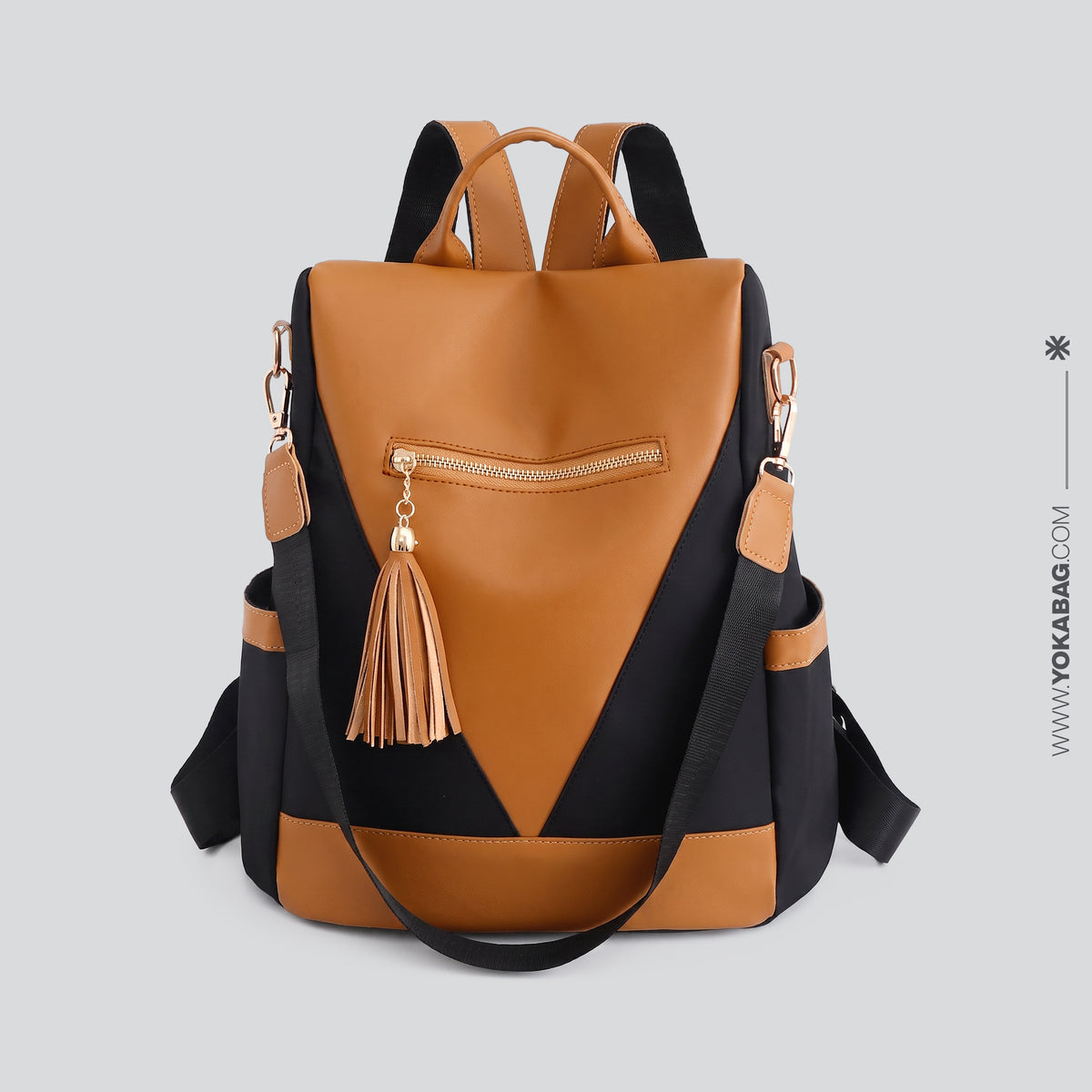 Sac à Dos Sécurisé Femme Voyage- Fermeture Dorsale