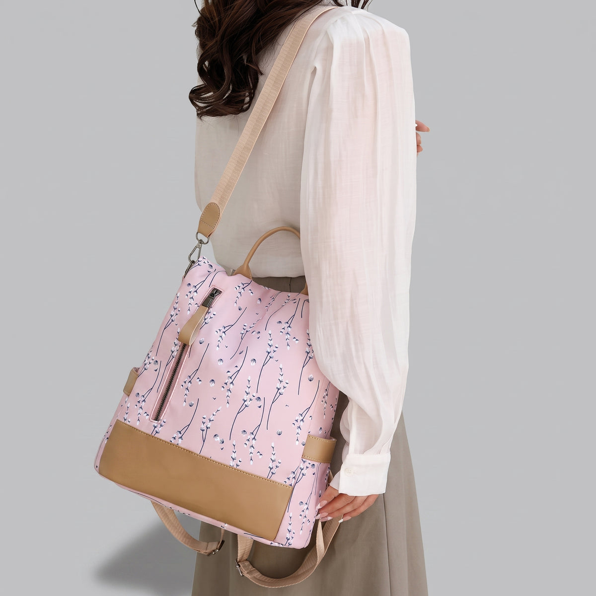 Sac à Dos Sécurisé Femme Bleu Ciel – vue 4 – Yokabag