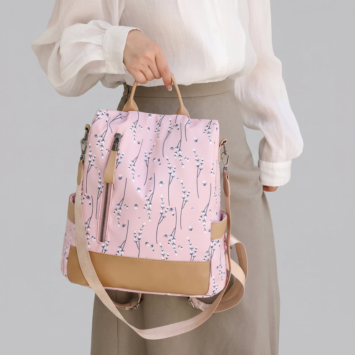 Sac à Dos Sécurisé Femme Noir – vue 3 – Yokabag