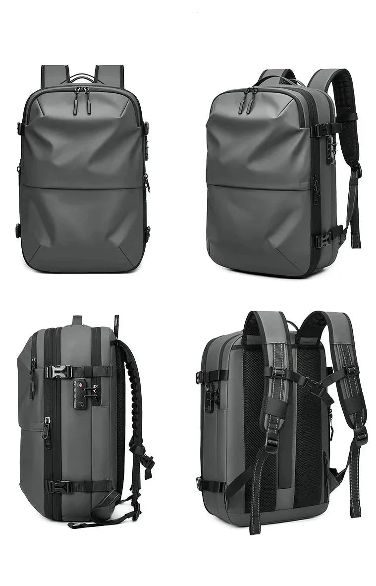 Sac à Dos Sécurisé Voyage Cabine à Compression Vacance – vue 7 – Yokabag