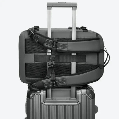 Sac à Dos Sécurisé Voyage Cabine à Compression Vacance Anthracite – vue 3 – Yokabag